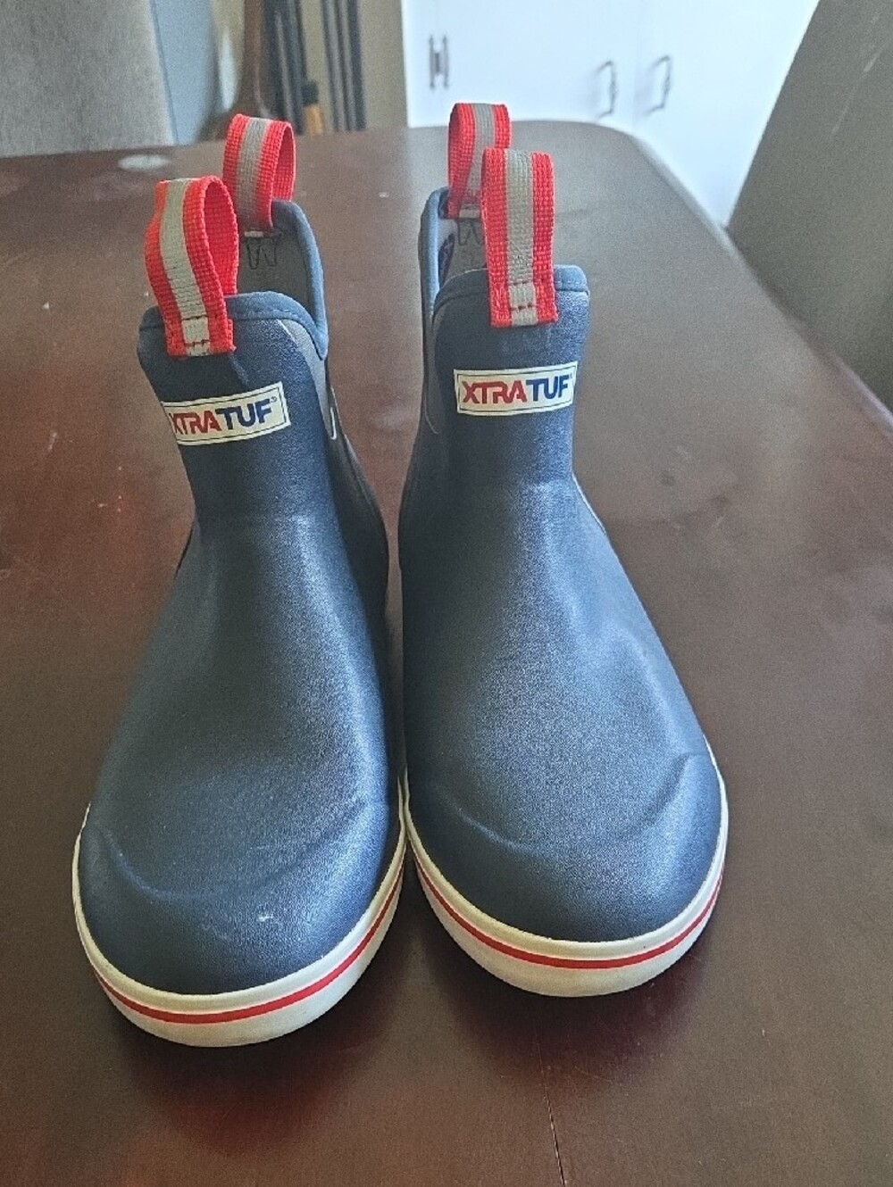 XTRATUF Men's Ankle Deck Boot. Size 9. - Picture 2 of 10